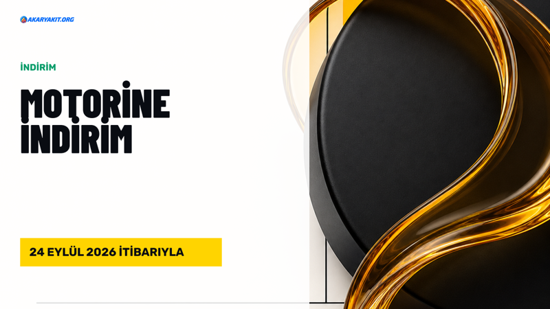 Motorine İndirim Geliyor: Pompa Fiyatları Düşecek
