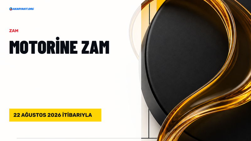 Motorine Zam Başlıyor: Akaryakıt Fiyatlarında Hareketlilik