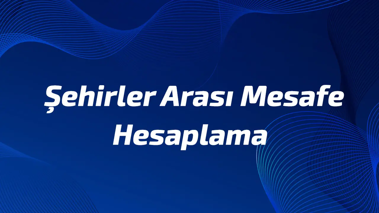 Karayolları iller Arası Mesafe